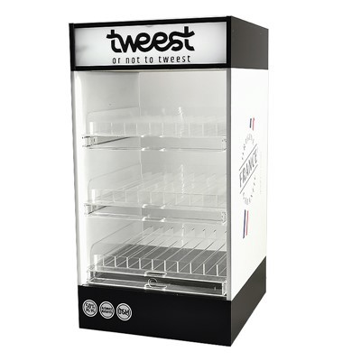 Exhibición de vaporizadores de mostrador